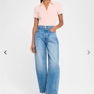 Veronica Beard, Ryder High-Rise Saddle Jeans 29 NWT in enough said NWT